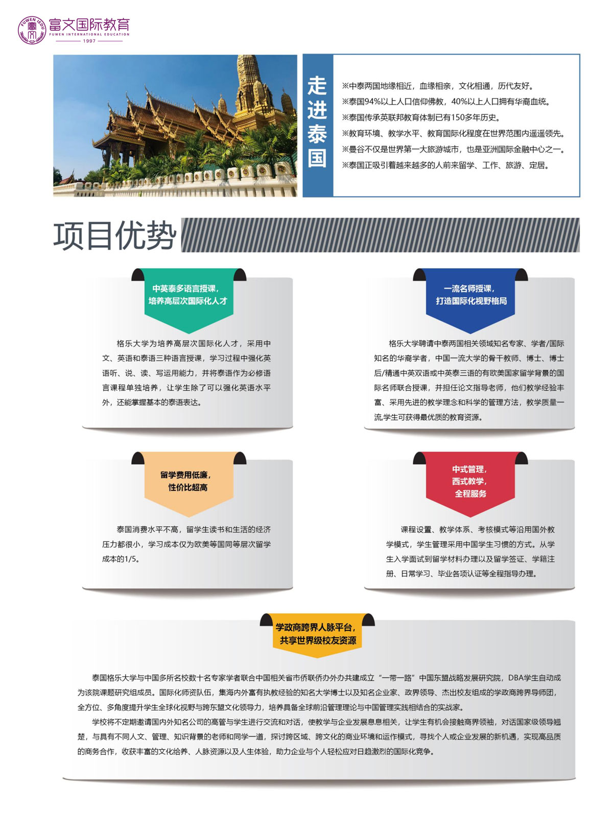 2024泰国格乐大学法学硕博招生简章
