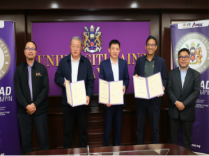 马来西亚理科大学与山东大学和青岛大能签署合作谅解备忘录