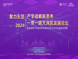 名师讲堂系列  一带一路大湾区发展论坛：两会背景下的国际经贸规则变化与企业出海投资策略